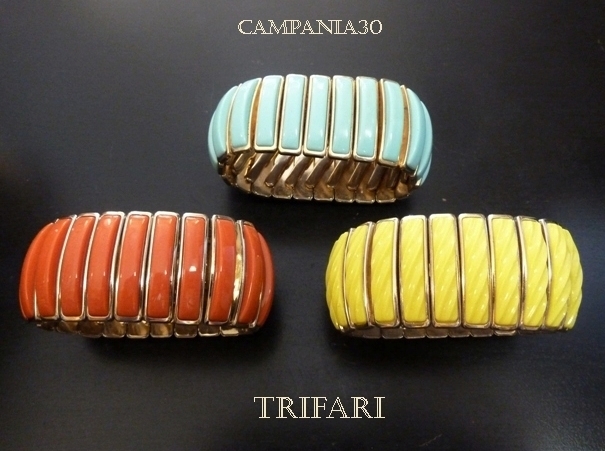 BB390 - BRACCIALI TRIFARI ANNI '60 - LE COLLEZIONI  DI CAMPANIA30