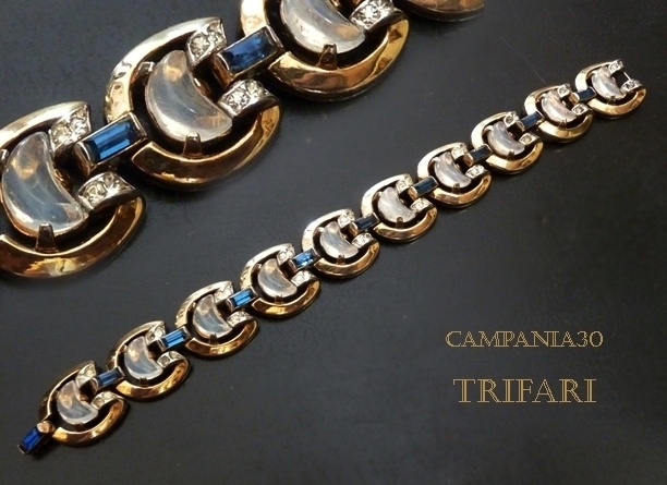 BB394 - BRACCIALE "TRIFARI" ALFRED PHILIPPE ANNI '40 - LE COLLEZIONI  DI CAMPANIA30