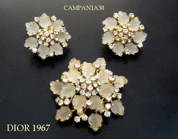 SB1627 - RARO SET "CHRISTIAN DIOR" FLOWERS 1967 - LE COLLEZIONI  DI CAMPANIA30