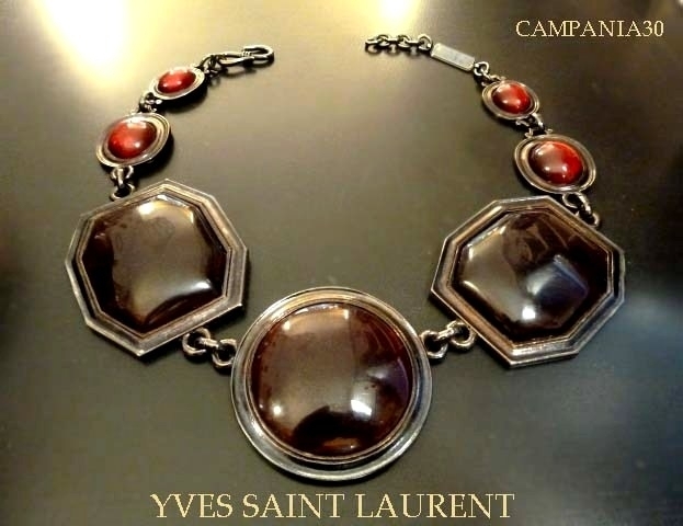 CN633 - COLLANA YVES SAINT LAURENT BY ROBERT GOSSENS LIMITED EDITION - LE COLLEZIONI  DI CAMPANIA30