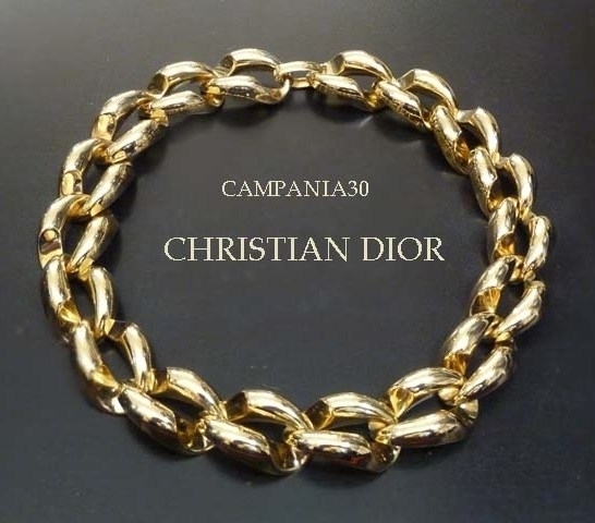 CN661 - COLLIER CATENA "CHRISTIAN DIOR" ANNI '80 - LE COLLEZIONI  DI CAMPANIA30