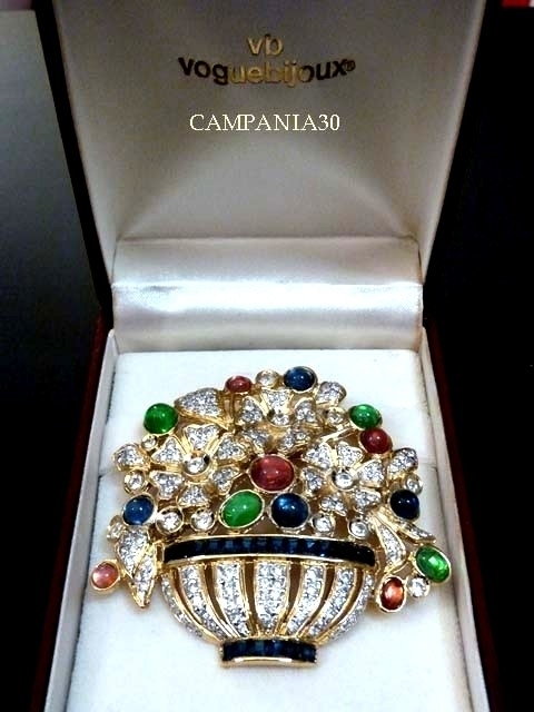 SB1688 - GRANDE SPILLA "VOGUE BIJOUX " ANNI '70 - LE COLLEZIONI  DI CAMPANIA30