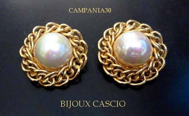 OE155 - ORECCHINI "BIJOUX CASCIO" ANNI '80 - LE COLLEZIONI  DI CAMPANIA30