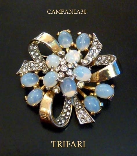 SB1703 - SPILLA FIOCCO "TRIFARI" ANNI '40 - LE COLLEZIONI  DI CAMPANIA30