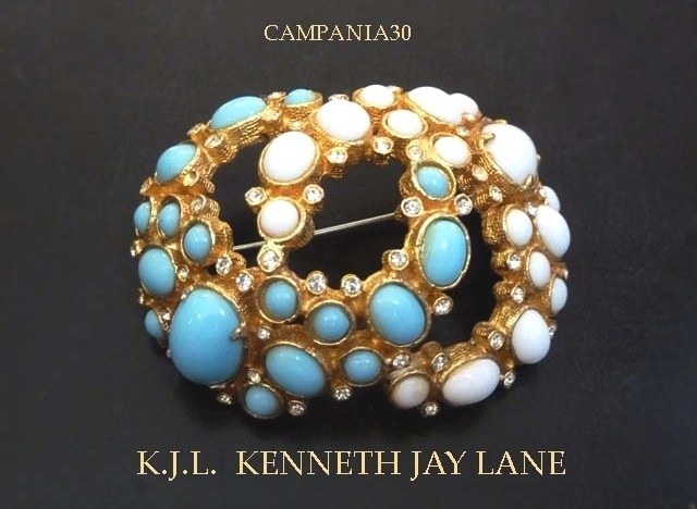 SB1706 - SPILLA K.J.L. "KENNETH JAY LANE" ANNI '60 - LE COLLEZIONI  DI CAMPANIA30