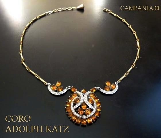 CN671 - COLLIER "CORO" ADOLPH KATZ ANNI '50 - LE COLLEZIONI  DI CAMPANIA30